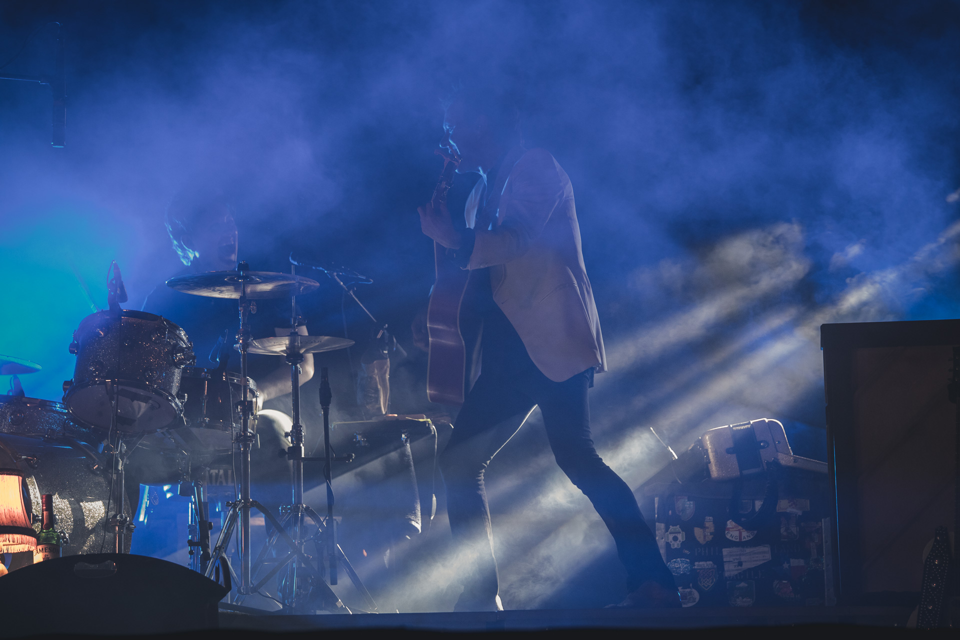 Kiefer Sutterland in concerto al Blue Lakes Festival di San Cristoforo al Lago