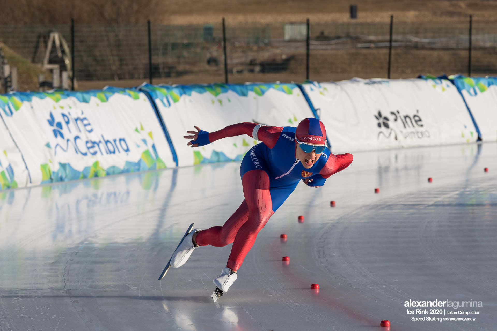 Noemi Bonazza Speed Skating Pattinaggio di Velocità Ice Rink Baselga di Pinè