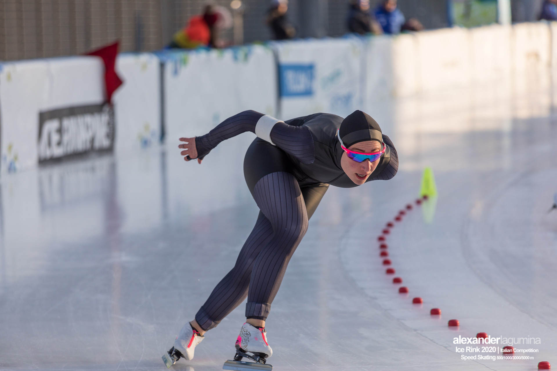 Francesca Lollobrigida Speed Skating Pattinaggio di Velocità Ice Rink Baselga di Pinè