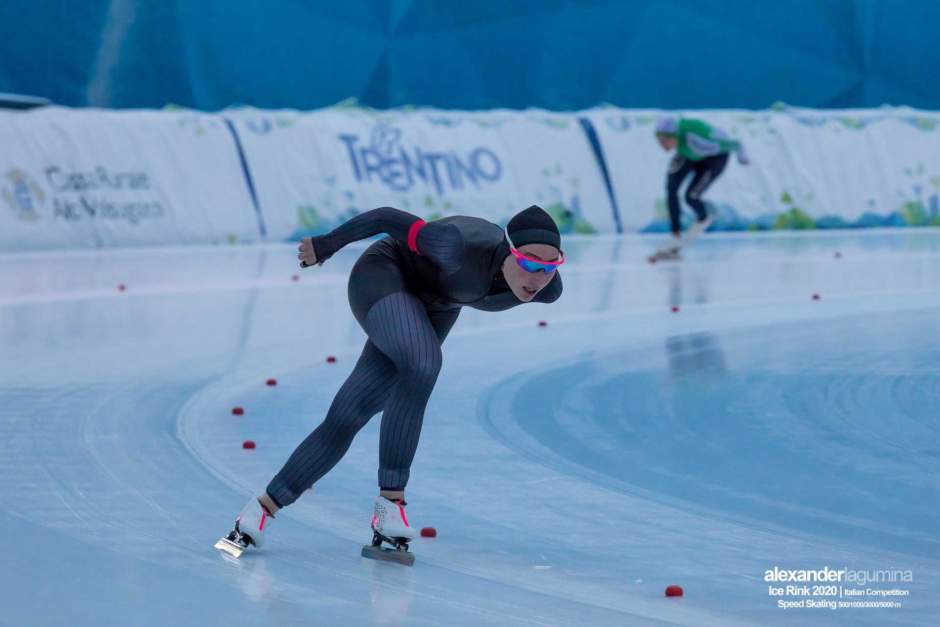 Francesca Lollobrigida Speed Skating Pattinaggio di Velocità Ice Rink Baselga di Pinè