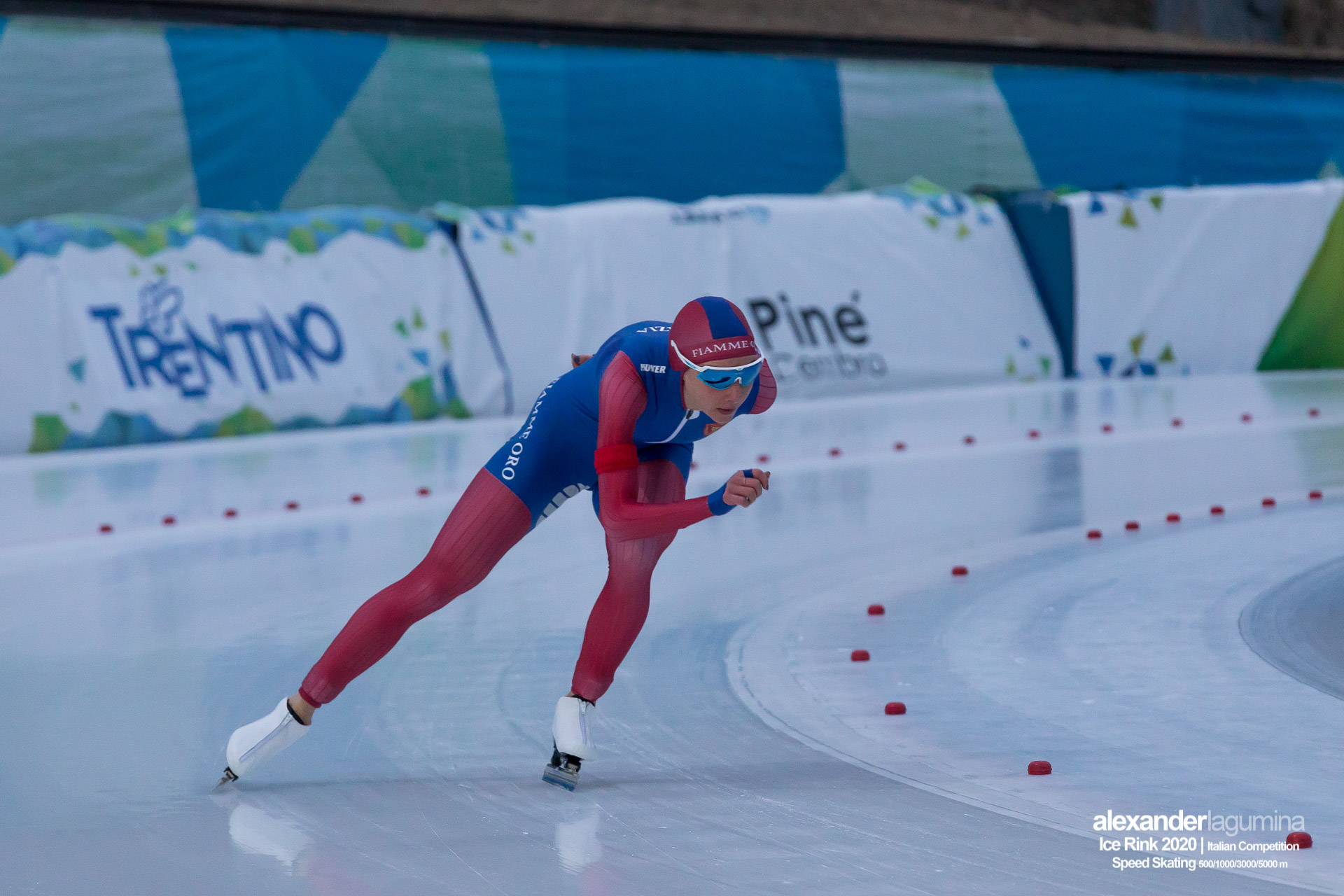 Noemi Bonazza Speed Skating Pattinaggio di Velocità Ice Rink Baselga di Pinè