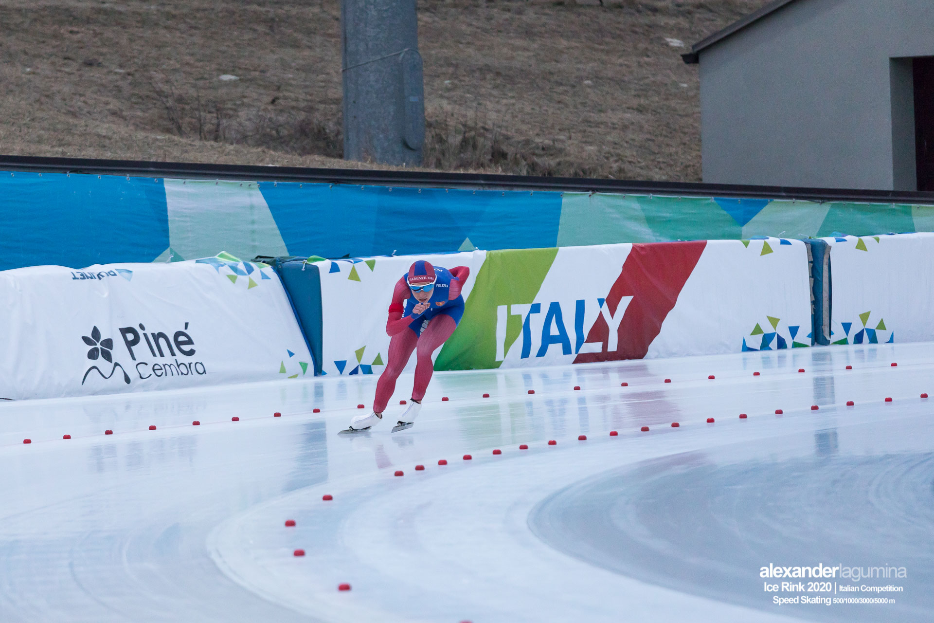 Noemi Bonazza Speed Skating Pattinaggio di Velocità Ice Rink Baselga di Pinè