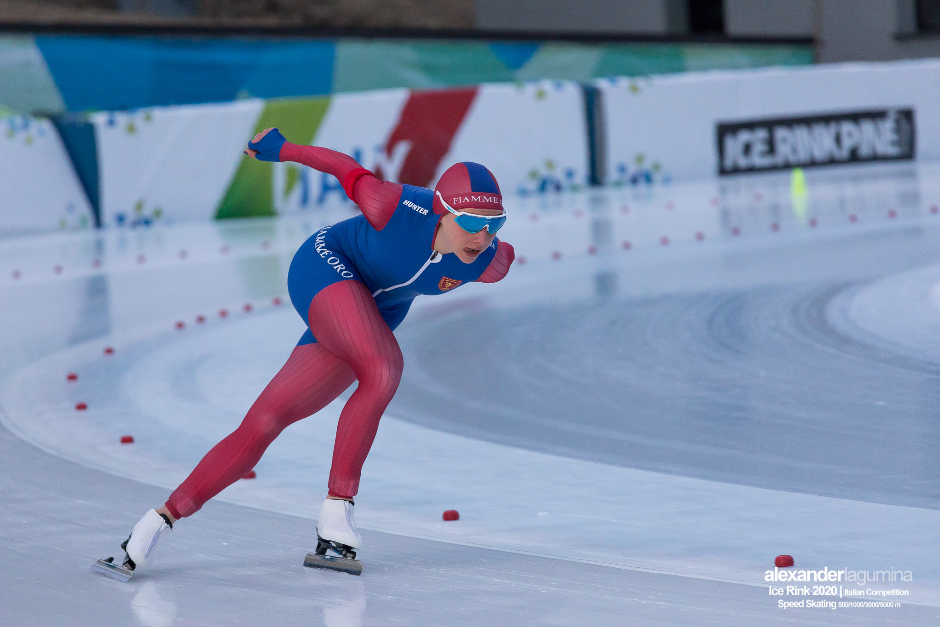 Noemi Bonazza Speed Skating Pattinaggio di Velocità Ice Rink Baselga di Pinè