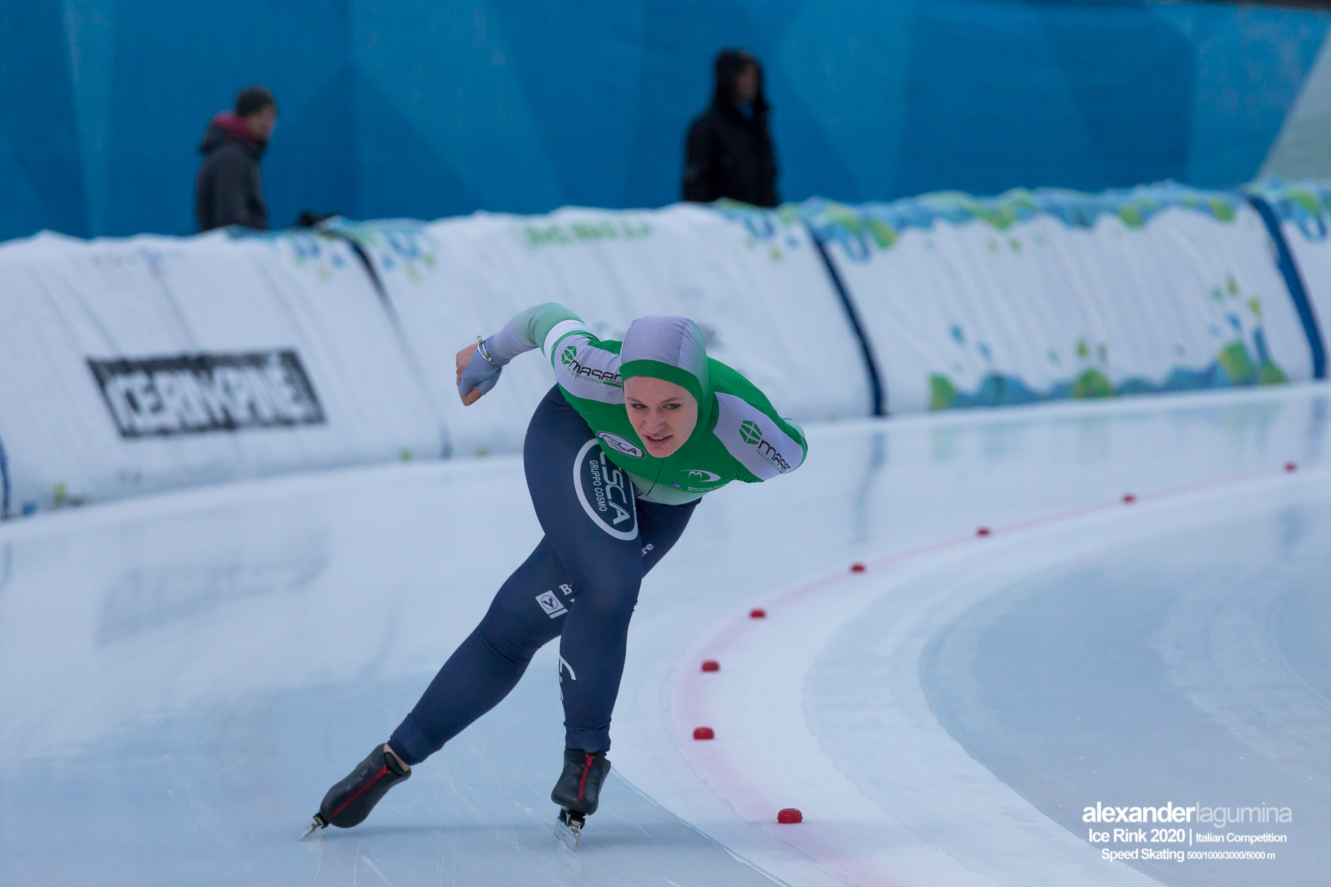 Veronica Luciani Speed Skating Pattinaggio di Velocità Ice Rink Baselga di Pinè